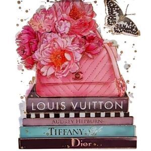 Instinct Style Treasured Handbag Fashion Framed Wall Decor